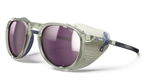 Image of Julbo Sunglasses, MILLENIUM, Unisex Adult, Army Green/White/Blue, Polarizing Cat. 3