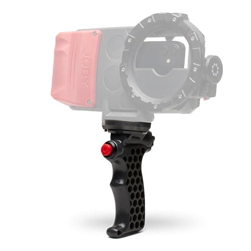 Image of JOBY SeaPal Bluetooth Shutter Grip, for SeaPal Waterproof Smartphone Case, for Action Content Creation, Videography, Photography, Surfing, Snorkeling, Fishing Travel, JB01950-BWW