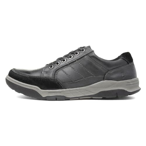 Image of Hush Puppies Men's Finley Hiking Shoe, Black, 12 UK