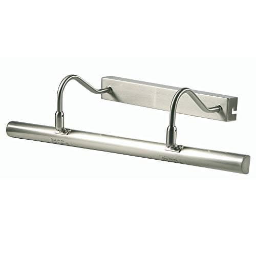 Image of Britalia Antique Chrome Vintage Retro Double Arm Picture & Mirror Light | Adjustable Head | 492mm Width | Toggle Switch Operated | 4 x G9 Lamps Required (Not Included)