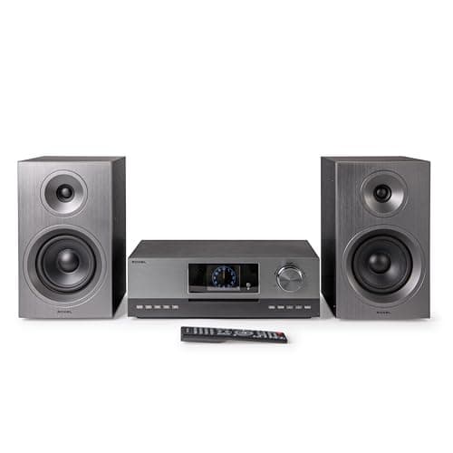 Image of Roxel Pulse Internet Radio All in One HIFI CD Player with DAB+| WiFi Enabled | Spotify Connect & Podcasts | BT Audio Streaming | FM Radio |100W RMS | HDMI ARC | LCD | USB