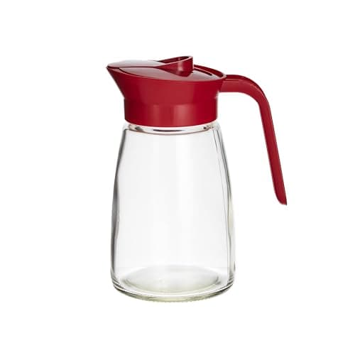 Image of GoodCook Everyday 12 oz. Syrup Dispenser – Easy Pour Spout Waffle & Pancake Syrup Dispenser Container, Glass Syrup Bottle for Maple Syrup, Honey, Barbecue Sauce