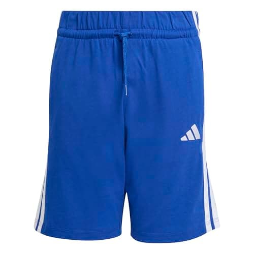 Image of adidas Unisex Kids Essentials Shorts, Team Royal Blue/White, 11-12 Years