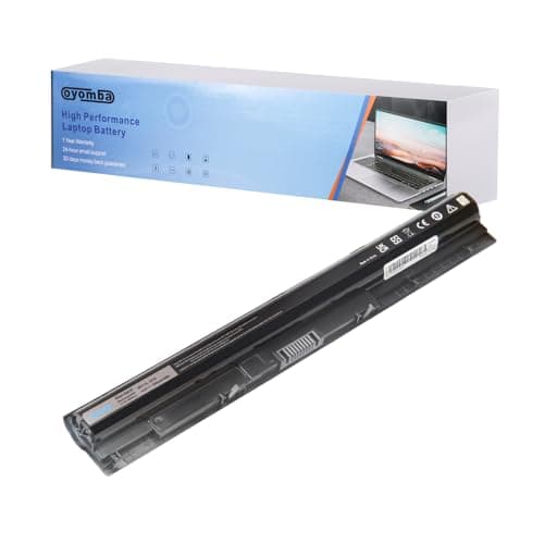 Image of Oyomba M5Y1K Laptop Battery Replacement for Dell Inspiron 14 15 3451 3452 3458 3551 3552 3558 3462 3465 3467 3565 3567 5451 5452 5455 5458 5459 5551 5552 5555 5558 5559, Latitude 3460 3560 3470 3570