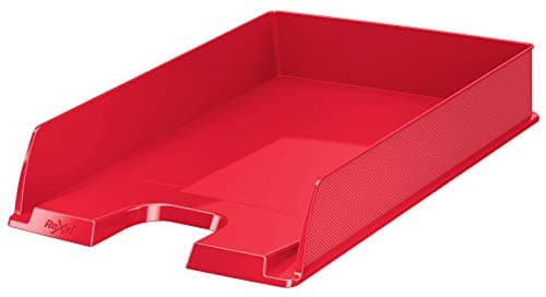 Image of Rexel Choices, 2115599, Letter Tray, A4, Red