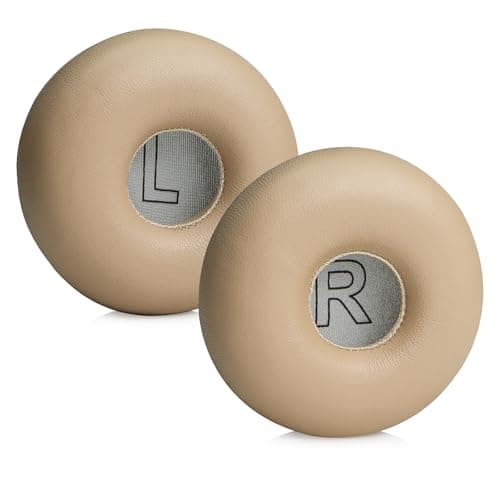 Image of SINOWO Lambskin Ear Pads,Replacement Sheepskin Earpads for Bang & Olufsen Beoplay H8i Wireless Bluetooth Over-Ear Headphones(Do Not Fit H8),Ear Cushions with Noise Isolation Memory Foam(Natural)