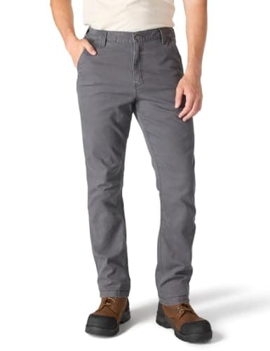 Image of Carhartt Men's Rugged Flex Rigby Straight Fit Pant - gray - 38W x 30L