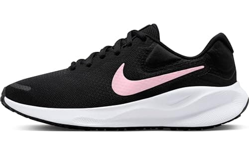 Image of NIKE FB2208-004 Revolution 7 Women Black/White/Medium Soft Pink UK 9