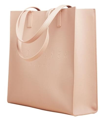 Image of Ted Baker shoulder bag Soocon Crosshatch Icon Bag Pink rose