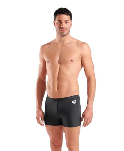 Image of ARENA Feel Dynamo R Men's Sea & Pool Swimming Trunks, Elastic, Quick-Drying Swimsuit in Maxfit ECO-Fabric with Maximum Chlorine and Salt Resistance, UPF 50+ UV Protection Black