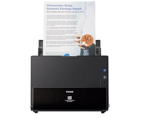 Image of Canon imageFORMULA DR-C225II Document Scanner | Double-sided Scanning with USB for Home & Office | Up to 25 Pages Per Min | With Canon CaptureOnTouch Software | Support OCR | Scan to Cloud
