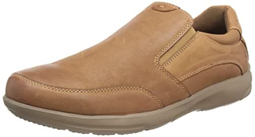 Image of Hush Puppies Mens Aaron Sneaker, Brnbrn, 10 UK