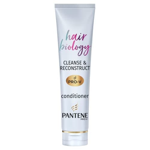 Image of Pantene Hair Biology Cleanse and Reconstruct Clarifying Hair Conditioner, 160ml