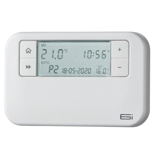 Image of ESi ESRTP4+ Hard Wired Programmable Room Thermostat (Not compatible with ESRTP4RF+) - EVO