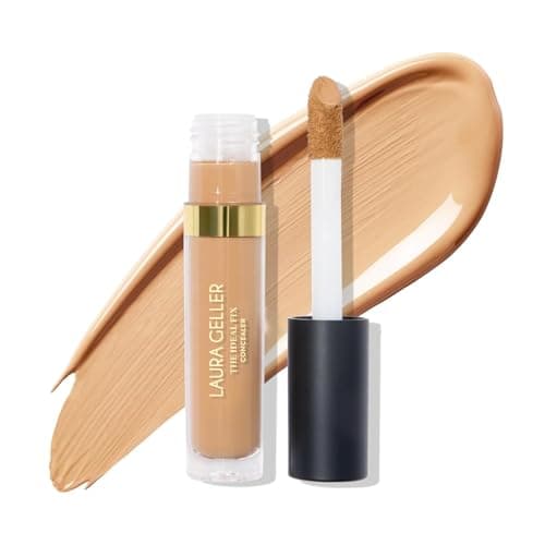 Image of LAURA GELLER NEW YORK The Ideal Fix Concealer - Medium - Buildable Medium to Full Coverage Liquid Concealer - Covers Under Eye Dark Circles & Blemishes - Long-Lasting