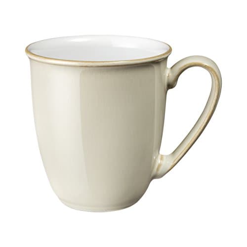 Image of Denby Linen Coffee Beaker Mug 10 cm