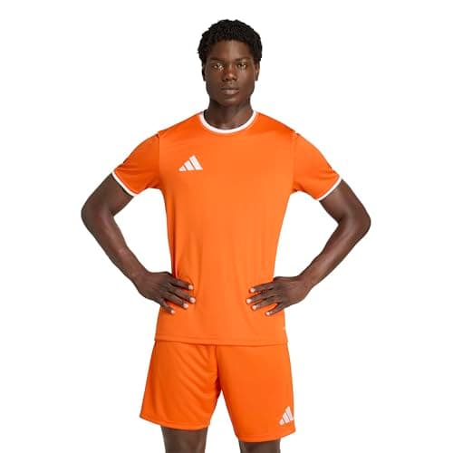 Image of adidas Men's Entrada26 Jersey, Team Orange/White, L