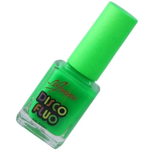 Image of Neon Green Nail Polish – Bright, Quick-Drying & Long-Lasting Fluorescent Nail Paint – No UV Needed High-Gloss Finish for Bold Nails (Green, Pack)