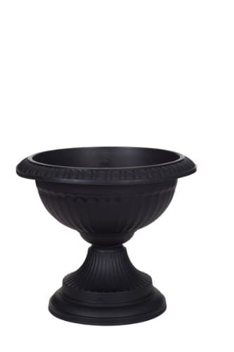Image of Whitefurze G1503 42cm Grecian Urn - Black