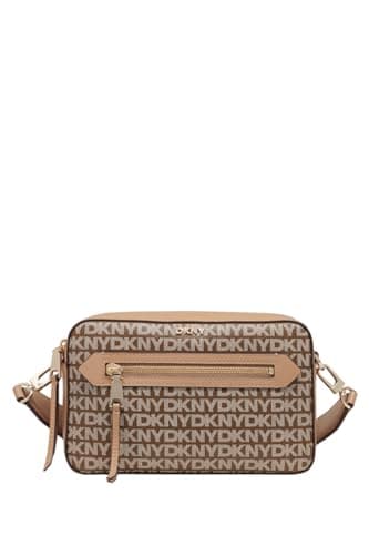Image of DKNY Bryant Ave Camera Bag, Chino/Cappuccino, Small