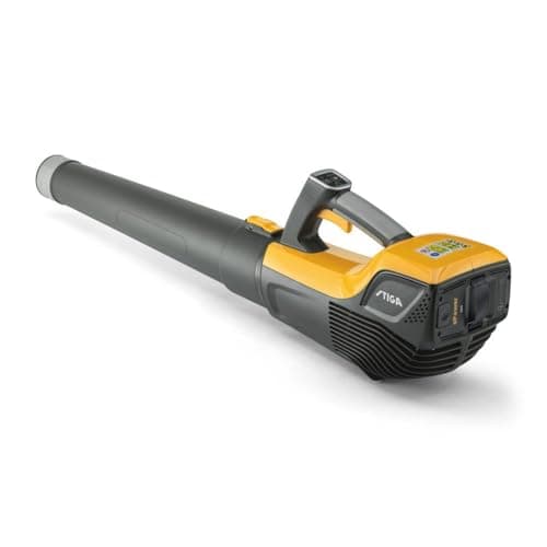 Image of STIGA BL 500e Kit Cordless Leaf Blower – 48V 2Ah Battery, 500W Motor, 55m/s Air Speed, 3 Speed Settings, Ergonomic Handle, Charger Included