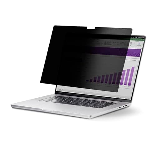 Image of StarTech 14-inch MacBook Pro M1 M2 M3 M4 M5 Magnetic Laptop Privacy Screen, Reversible Anti-Glare Matte,Glossy Sides, Privacy Filter