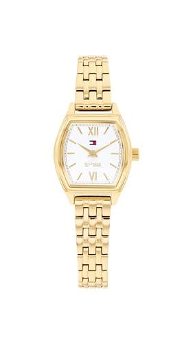 Image of Tommy Hilfiger Two Hand Quartz Movement Watch Gold Colored with Gold Colored Stainless Steel Bracelet - 1782870