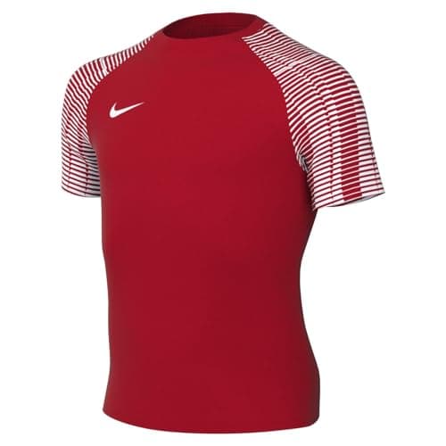 Image of NIKE DH8369-657 Y NK DF ACADEMY JSY SS T-Shirt Unisex University RED/White/White Size S