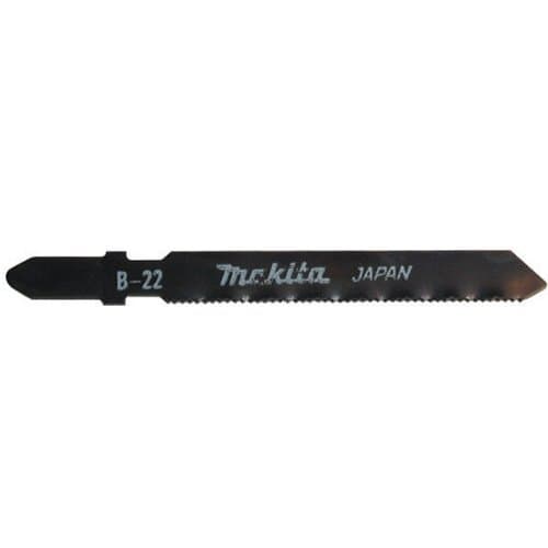 Image of Makita A-85737 – Blister of 5 Jigsaw Blades HSS Basico for Metal Cutting Class T118 A 24 DPP 50 mm Teeth Type B