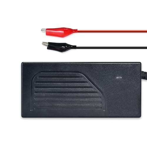 Image of 4 Amp 12V Lithium Battery Charger 4 Amp 14.6V Automatic Smart with Automatic BMS Activation Maintenance for Deep Cycle Battery Car Motorcycle Marine