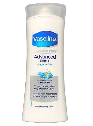 Image of 6 x Vaseline Intensive Care Body Lotion - Advanced Repair - for Sensitive Skin - 400 ml