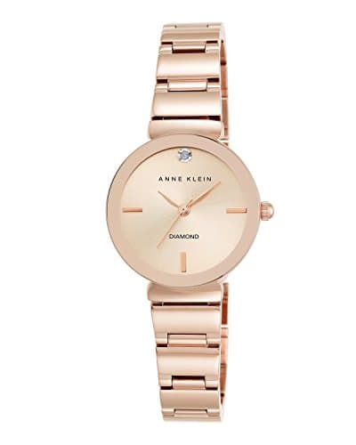 Image of Anne Klein Women's Genuine Diamond Dial Bracelet Watch, AK/2434
