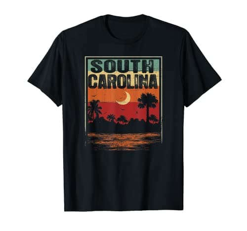 Image of Vintage Palm South Carolina T-Shirt