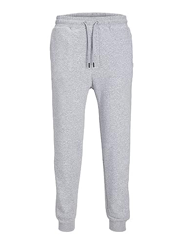 Image of JACK & JONES Mens Brdly Sweatpants Light Grey L