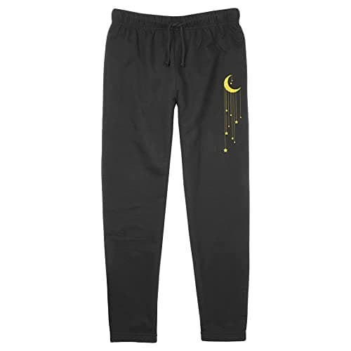 Image of Fifth Sun Women's Moon Stars Sweatpants, Black, S
