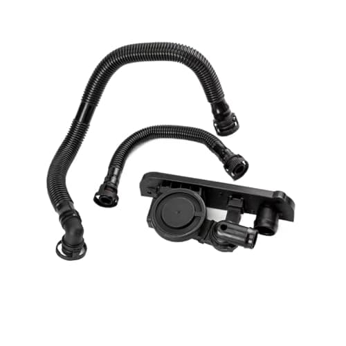 Image of rankcase Ventilation Pipe Compatible With VW For Passat B6 2.0 2005 2006 2007. Crankcase Vent Valve PCV&Hose Service Kit OEM: 06F129101C 06F103483E 06F103235 06F103221E