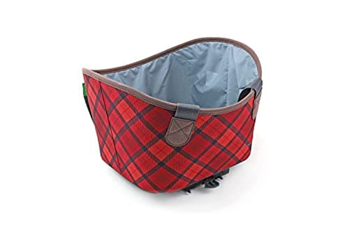 Image of Racktime Unisex - Adult Agnetha Pannier Rack Bag, Red, One Size
