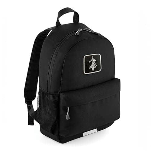 Image of Forge Bros Legend of Zelda Embroidered Backpack, Black (Black)