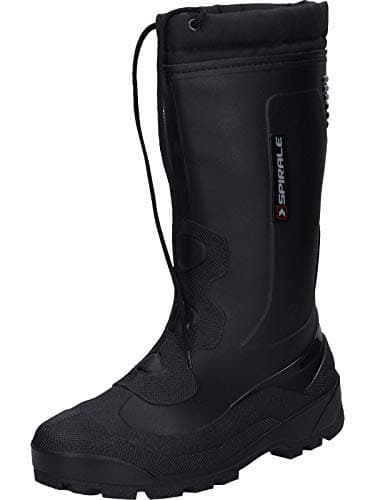Image of Spirale Men's John Wellington Boots, Black, 11 UK
