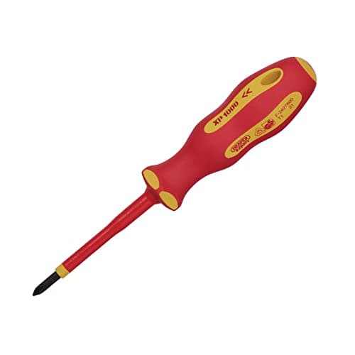 Image of Draper 64429 XP1000 VDE Cross Slot Screwdriver, No.1 x 80mm