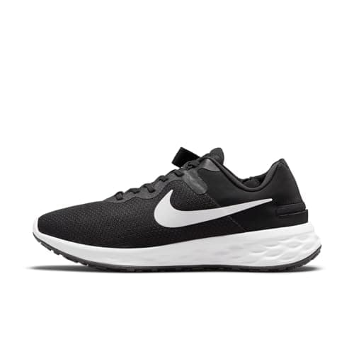 Image of NIKE Men's Nike Revolution 6 Nn Sneaker, Black White Iron Grey, 6.5 UK