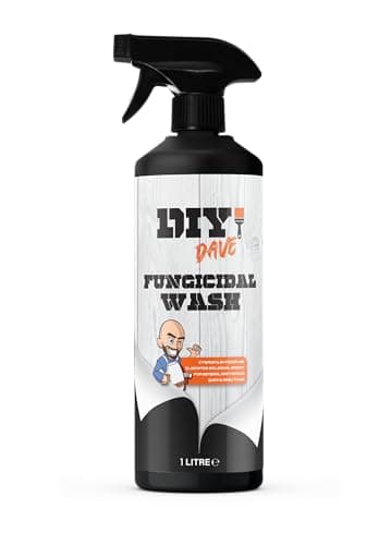 Image of DIY Dave - Fungicidal Wash Spray | High Strength, Ready for Use Against Fungi, Mould, Moss and Algae on Brick, Stone, Patio, Paving, Tiles, Internal and External Walls & Surfaces - 1 Litre