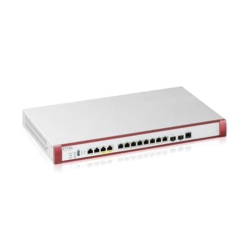 Image of Zyxel USGFLEX700H Cyber Security Firewall | 15 Gbps, Up to 500 Users | Hardware Only | 8x Gigabit + 2x 2.5G Ports + 2x PoE+ 10G + 2x 10G SFP+ Ports | Nebula | Rack-Mountable
