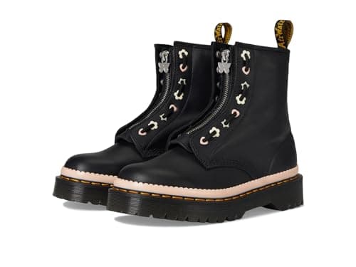 Image of Dr. Martens Women's 1460 Pascal Bex Front Zip Fashion Boot, Black, 9 UK