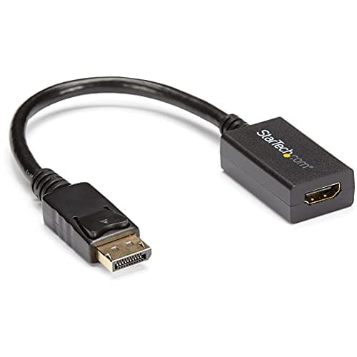 Image of StarTech DisplayPort to HDMI Video Adapter Black