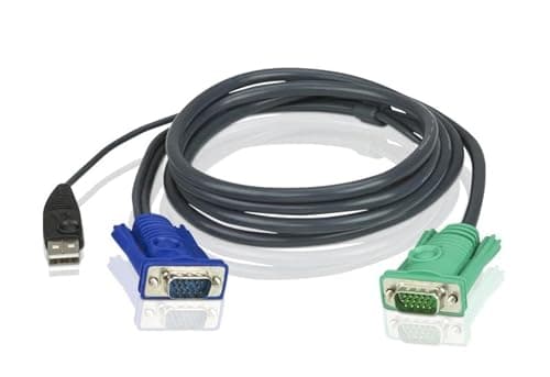 Image of ATEN KVM USB CABLE 1.8m