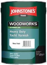 Image of 0.75 LTR JOHNSTONE'S WOODWORKS YACHT VARNISH CLEAR
