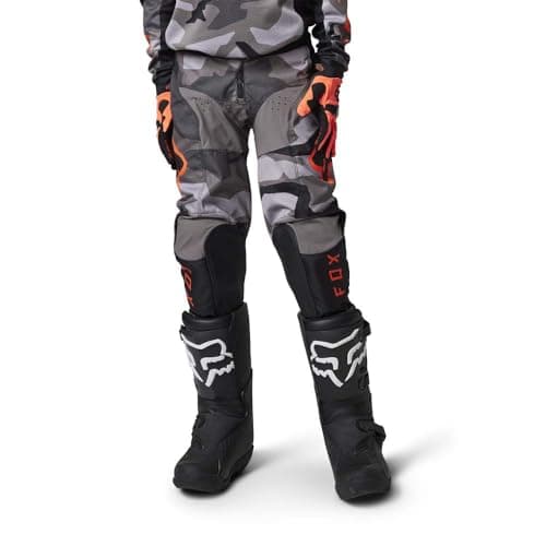 Image of Fox Racing 180 Bnkr Off-Road Pants 6-7 Years Grey
