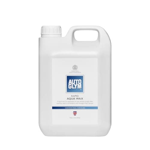 Image of Autoglym Rapid Aqua Wax, 2.5L – Liquid Car Wax to Protect All Exterior Surfaces including Car Paint, Rubber and Glass, Use with Easy Sprayer