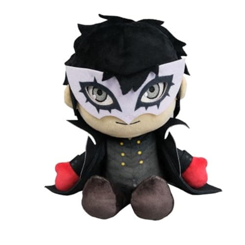 Image of POPBuddies Persona 5 Royal Joker CuteForme Plush, Black, Red